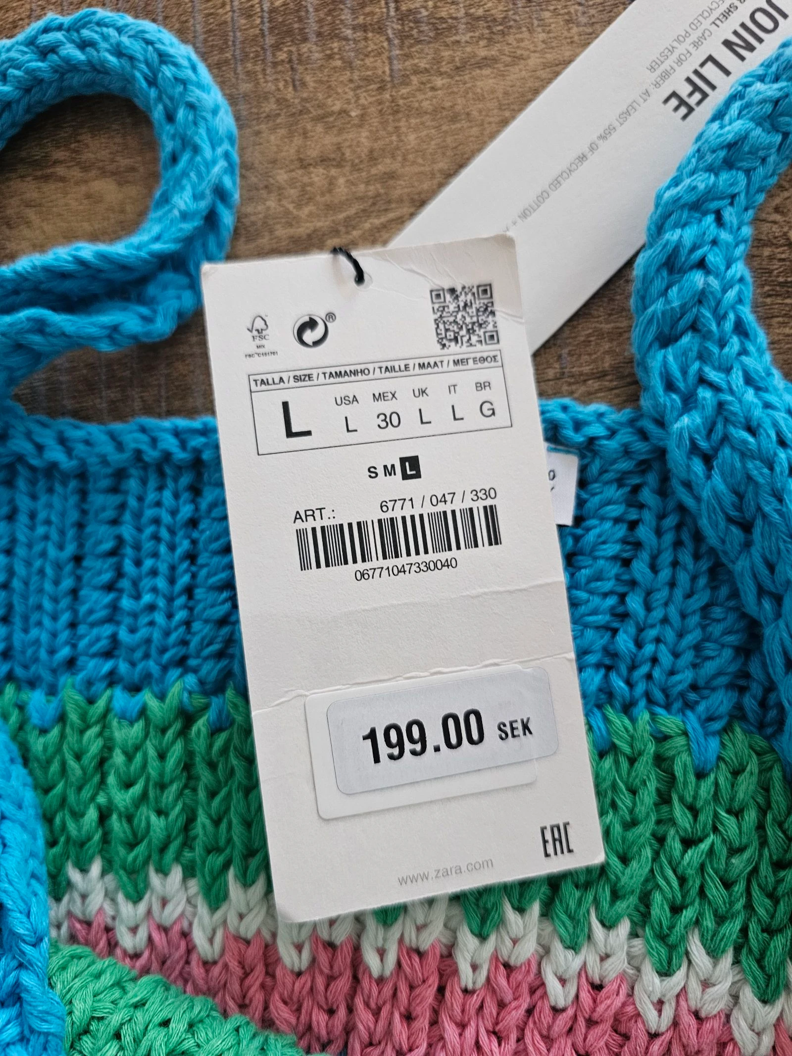 Crop top en crochet Zara nieuw - maat L – photo 6